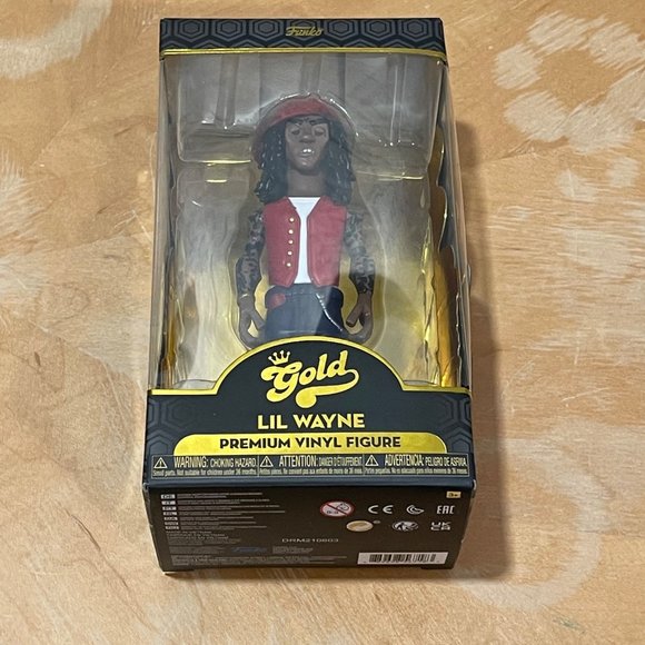 Funko Gold Series 1 LIL WAYNE Premium Vinyl 5" Figure New in Box - Picture 2 of 5